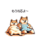 子どもに送る父母太っちょ柴犬（個別スタンプ：32）