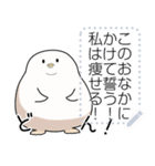 でぶばーど メッセージスタンプ（個別スタンプ：19）