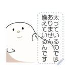 でぶばーど メッセージスタンプ（個別スタンプ：20）