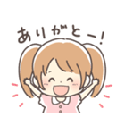 育児ママ＆パパへ☆幼児スタンプ女の子ver.（個別スタンプ：9）