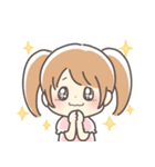 育児ママ＆パパへ☆幼児スタンプ女の子ver.（個別スタンプ：14）