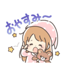 育児ママ＆パパへ☆幼児スタンプ女の子ver.（個別スタンプ：18）