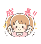 育児ママ＆パパへ☆幼児スタンプ女の子ver.（個別スタンプ：35）
