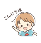 育児ママ＆パパへ☆幼児スタンプ男の子ver.（個別スタンプ：19）