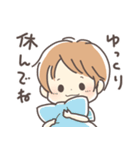 育児ママ＆パパへ☆幼児スタンプ男の子ver.（個別スタンプ：40）