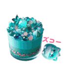 Sparkling sweets ＆ Colorful cats（個別スタンプ：28）