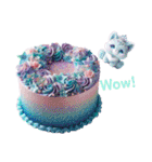 Sparkling sweets ＆ Colorful cats（個別スタンプ：29）