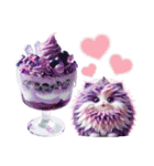 Sparkling sweets ＆ Colorful cats（個別スタンプ：33）
