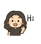 かわいい女性の日常の冒険（個別スタンプ：2）