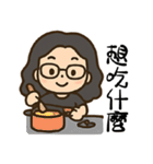 かわいい女性の日常の冒険（個別スタンプ：25）