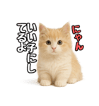 癒し系会話verマンチカン（個別スタンプ：35）