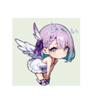 おちゃめなミニ女神さまの神対応スタンプ2（個別スタンプ：4）