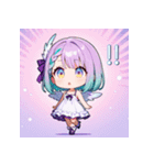 おちゃめなミニ女神さまの神対応スタンプ2（個別スタンプ：5）