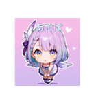 おちゃめなミニ女神さまの神対応スタンプ2（個別スタンプ：7）