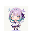 おちゃめなミニ女神さまの神対応スタンプ2（個別スタンプ：8）