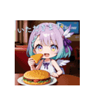 おちゃめなミニ女神さまの神対応スタンプ2（個別スタンプ：24）