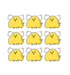 おもち〜ずわんこハッピースタンプ（個別スタンプ：12）