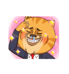 うっかりイケにゃん課長2（個別スタンプ：4）