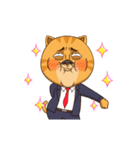 うっかりイケにゃん課長2（個別スタンプ：11）