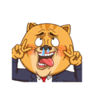 うっかりイケにゃん課長2（個別スタンプ：14）