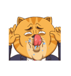 うっかりイケにゃん課長2（個別スタンプ：18）