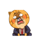 うっかりイケにゃん課長2（個別スタンプ：20）