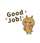 ウリ坊のほっこりスタンプ（個別スタンプ：3）