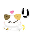 毎日五月病なねこたち 3D風！でか文字（個別スタンプ：21）