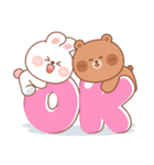 カナ ＆ カキ : 愛愛 7（個別スタンプ：3）