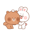 カナ ＆ カキ : 愛愛 7（個別スタンプ：16）