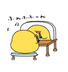 へんてこなヒヨコ カップルの会話（個別スタンプ：21）