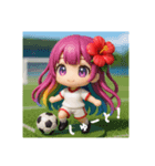 運動かいりちゃん♪（個別スタンプ：3）