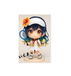 運動かいりちゃん♪（個別スタンプ：7）