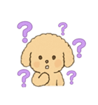 ゆるふわプードルさん（個別スタンプ：8）