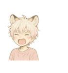 白虎のべるくん（個別スタンプ：3）