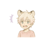 白虎のべるくん（個別スタンプ：4）