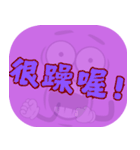 ポピュラートーク（マゼンタ）（個別スタンプ：5）