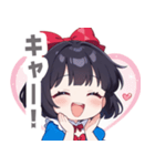 お嬢様な女の子スタンプ（個別スタンプ：35）