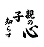 ことわざ 文字だけシンプル！使いやすい！（個別スタンプ：17）