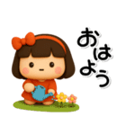大切な毎日に♡女の子の気遣いスタンプ（個別スタンプ：5）