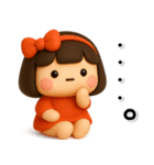 大切な毎日に♡女の子の気遣いスタンプ（個別スタンプ：35）