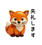 大人かわいい❤️きれいなガラス風スタンプ（個別スタンプ：35）
