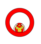 【デカ文字】謎のレスラー56（個別スタンプ：5）