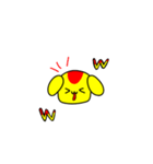 オムライヌ（個別スタンプ：19）