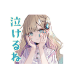 ふんわり女子の恋愛映画タイム♡（個別スタンプ：31）