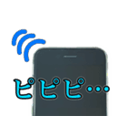 スマホが優しく語り掛ける（個別スタンプ：28）