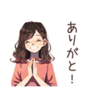 ちょうどいい女性★整体行く（個別スタンプ：3）