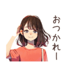ちょうどいい女性★整体行く（個別スタンプ：24）
