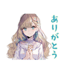ふんわり女子の現代音楽トーク（個別スタンプ：3）