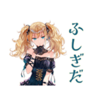 宇宙語る★金髪ゴスロリツインテ女子（個別スタンプ：26）
